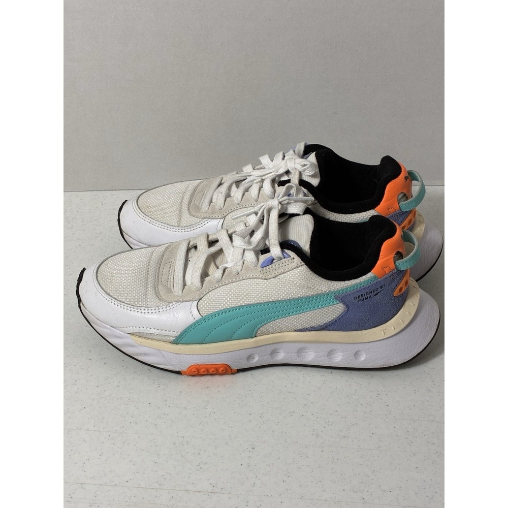 [382745-01] Womens Puma Wild Rider NRG Retro Sz 8 Everyday Wear Running